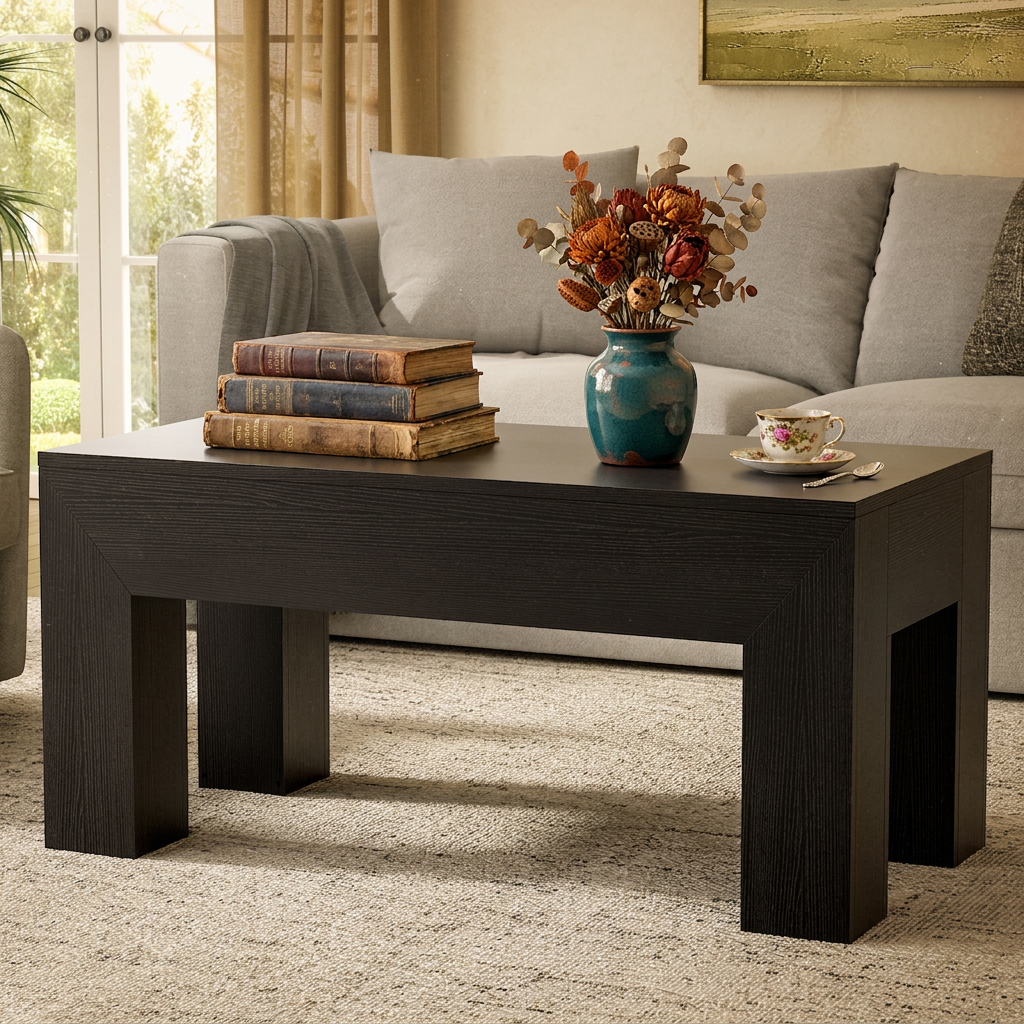 Rectangular lift-top Coffee Table