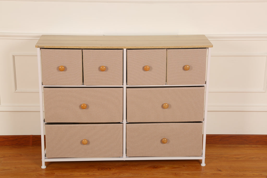 FABATO Multi - Dresser Drawer Fabric Storage Unit for Home Organization
