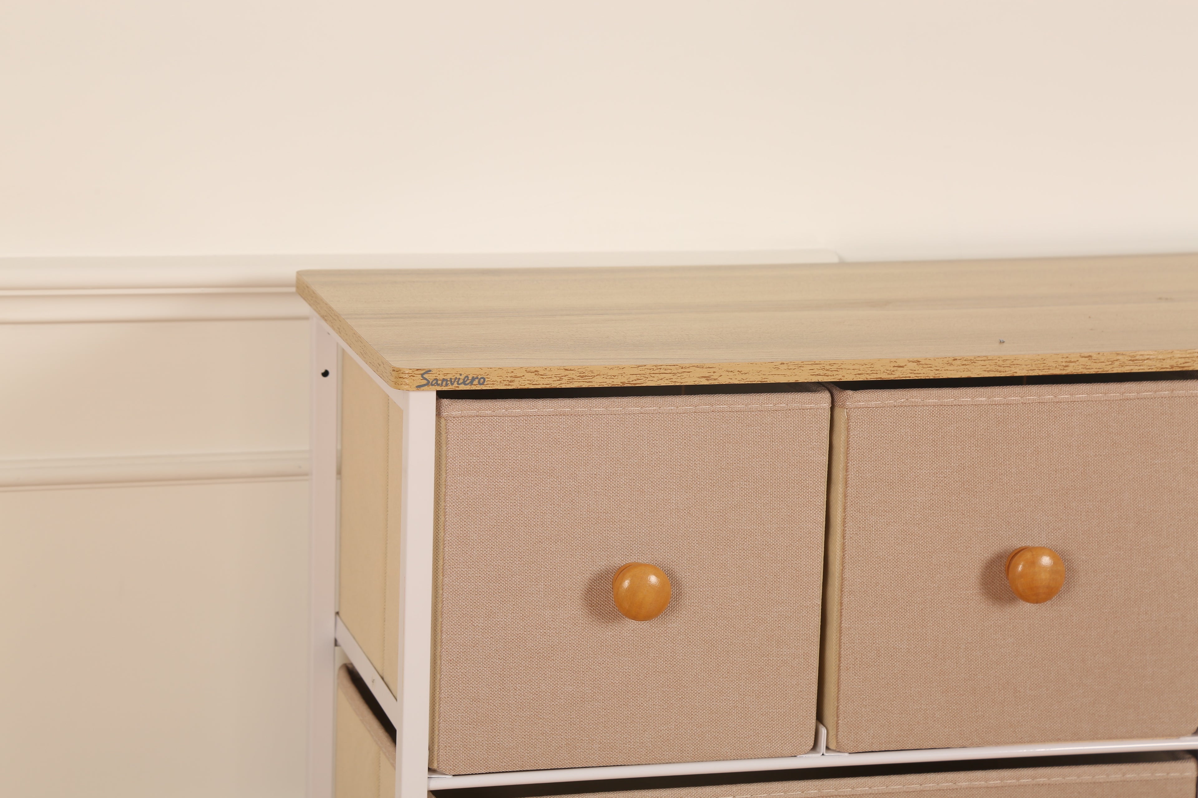 Sanviero Multi - Dresser Drawer Fabric Storage Unit for Home Organization