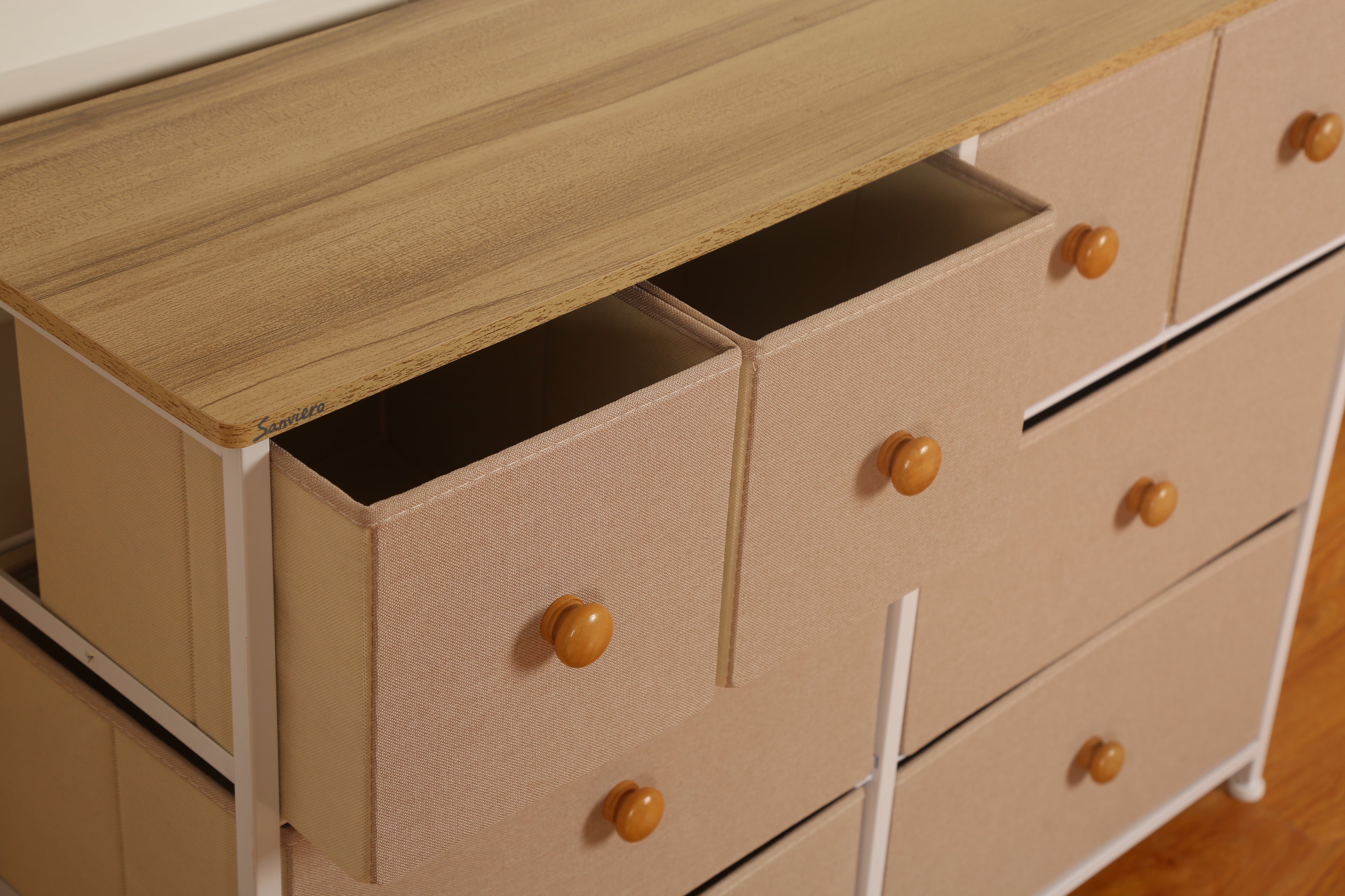 Sanviero Multi - Dresser Drawer Fabric Storage Unit for Home Organization