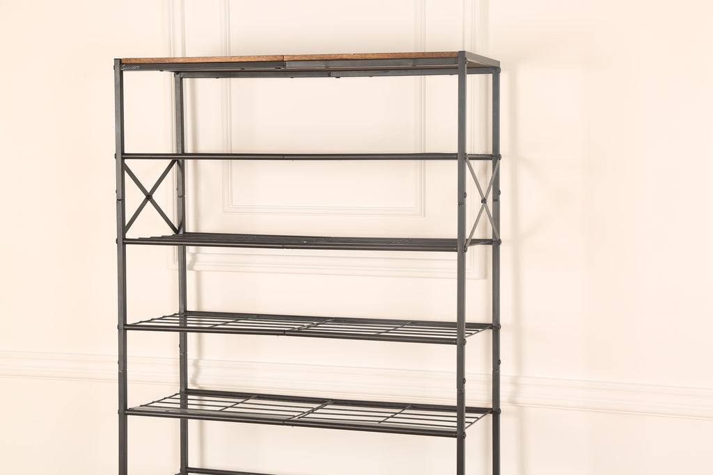 FABATO Multi - tier Metal Storage Racks for Home and Offic